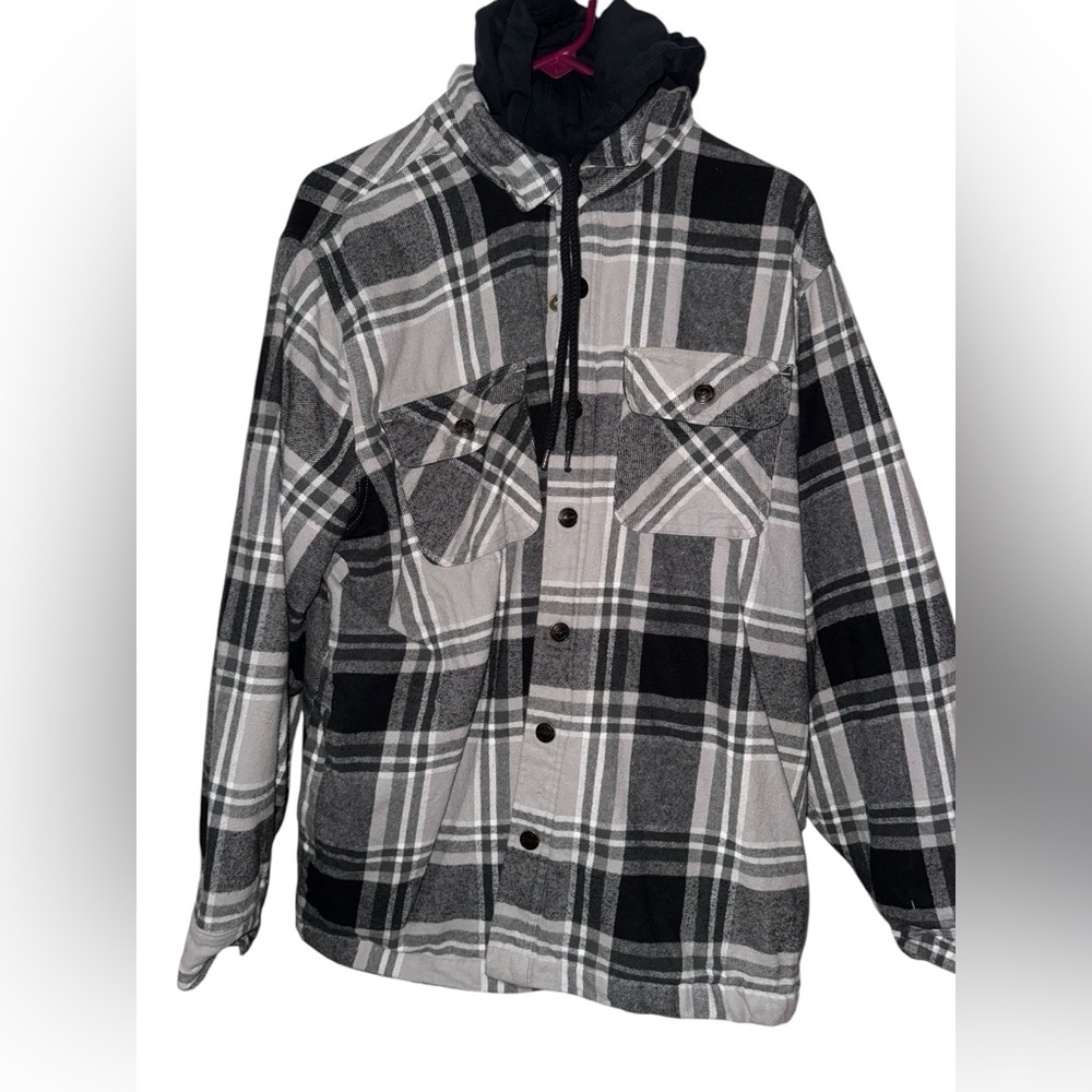 Men’s plaid jacket size large
